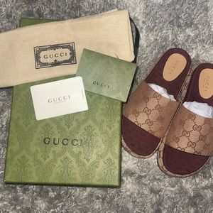 COPY - Gucci platform slides